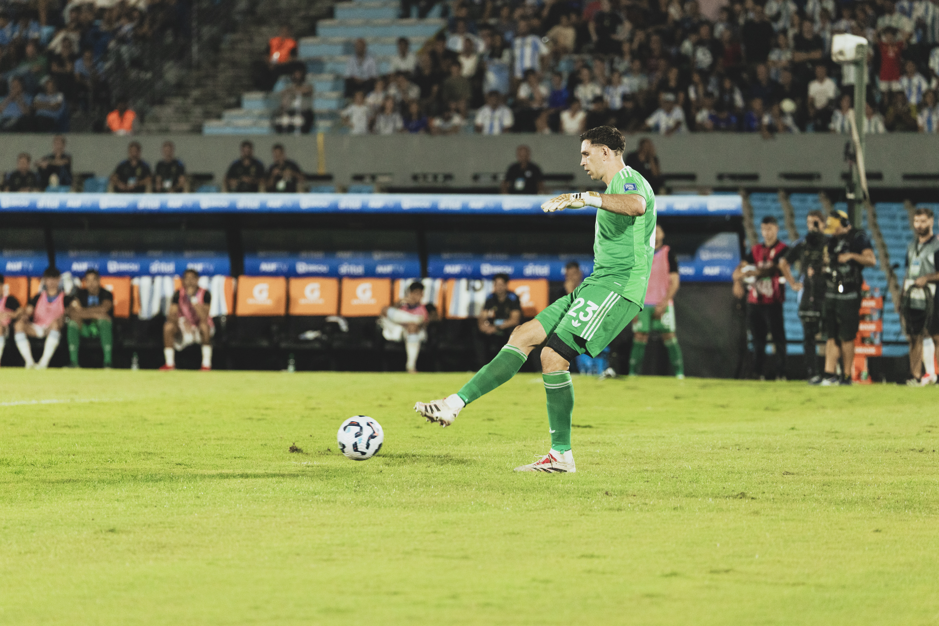 阿根廷球队接受特训备战国际比赛 阿根廷球队接受特训备战国际比赛